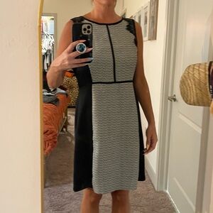 NWT Black Dress with Lace Detail